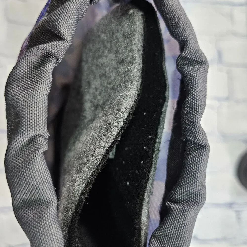 Columbia WOMENS YOUTH SZ 6 Powderbug Plus II Print Snow Boot Waterproof Purple - Picture 11 of 11